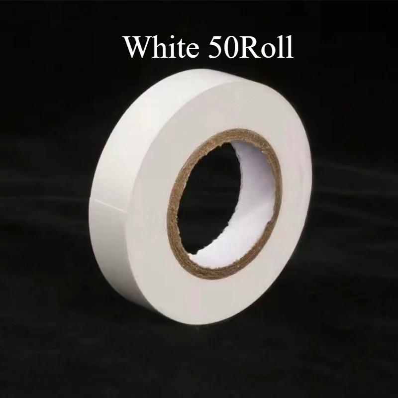 5/10/20/ Pcs 5 Meters 18mm Diameter Black Electrical Tape High-temperature Resistant Plastic Insulating Tape Electrical Tape