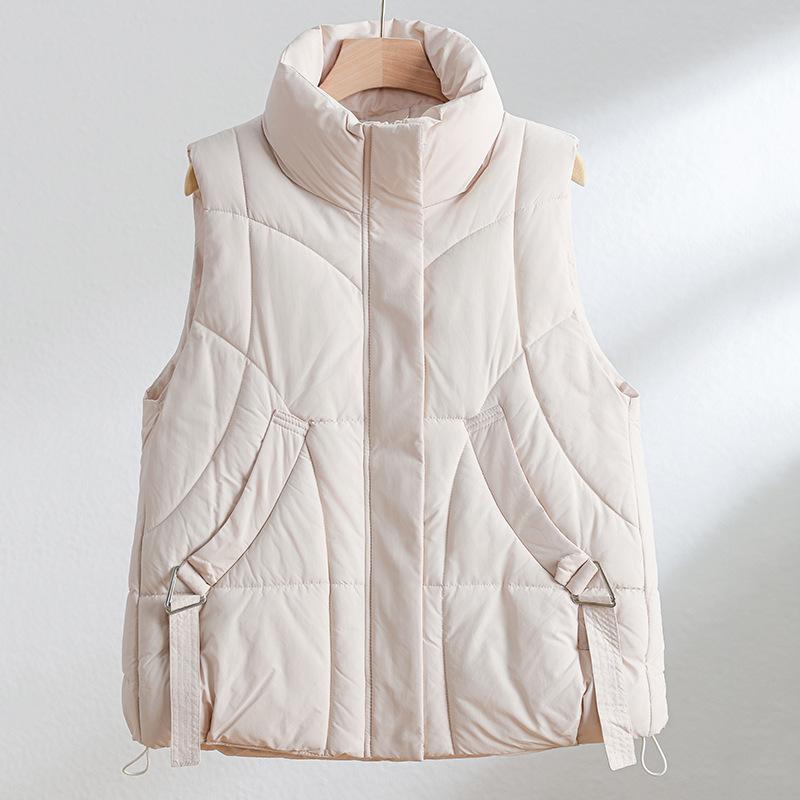 European down cotton clothes, vest women's loose thickened short, with autumn and winter new Korean foreign style vest vest vest vest