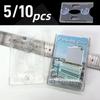 5/10pcs Car Card Sleeve Parking Ticket Clip Auto Fastener Card Bill Holder Mount Fastener Organizer Windshield Stickers Home