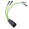 4 Pins Side Mirror Heating Function Connector Cable Plug and Play Replacement for X3 X4 X5 X6 E70 E71 F25 F26 F15 F16