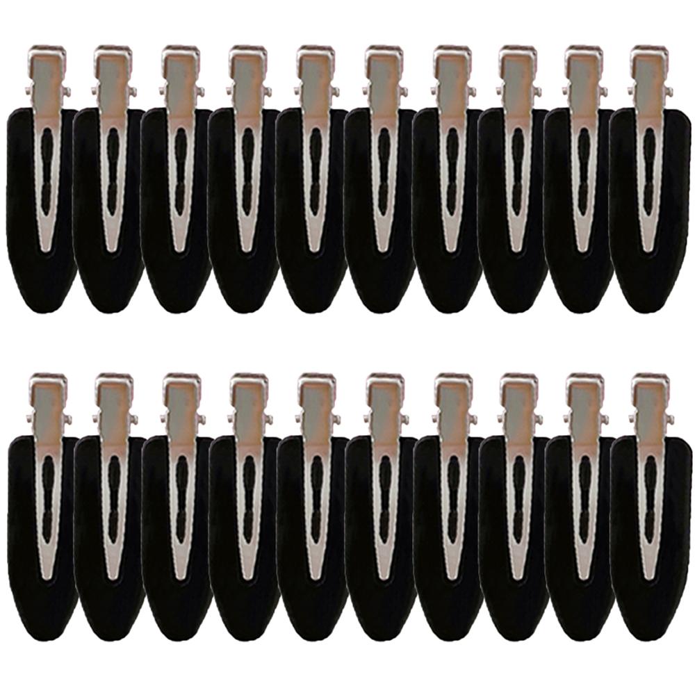 20Pcs No Bend Hair Clips, Creaseless Hair Styling Clips, No Trace Hair Clamps for Bangs, Women s Makeup & Salon Tools