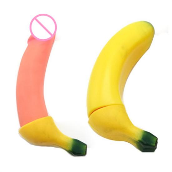 Banana Žert vtipy Sex Toys Penis Pecker pro dospělé Dárek se svobodou se svobodou