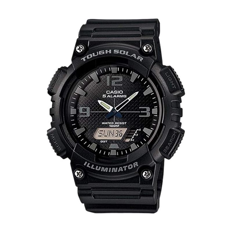 Мужские часы Casio Collection AQ-S810W Черные