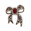 Large Retro Bow Tie Brooch, High-end, Niche, Fashionable and Versatile, Women's Coat Accessories, Bow Tie Brooch