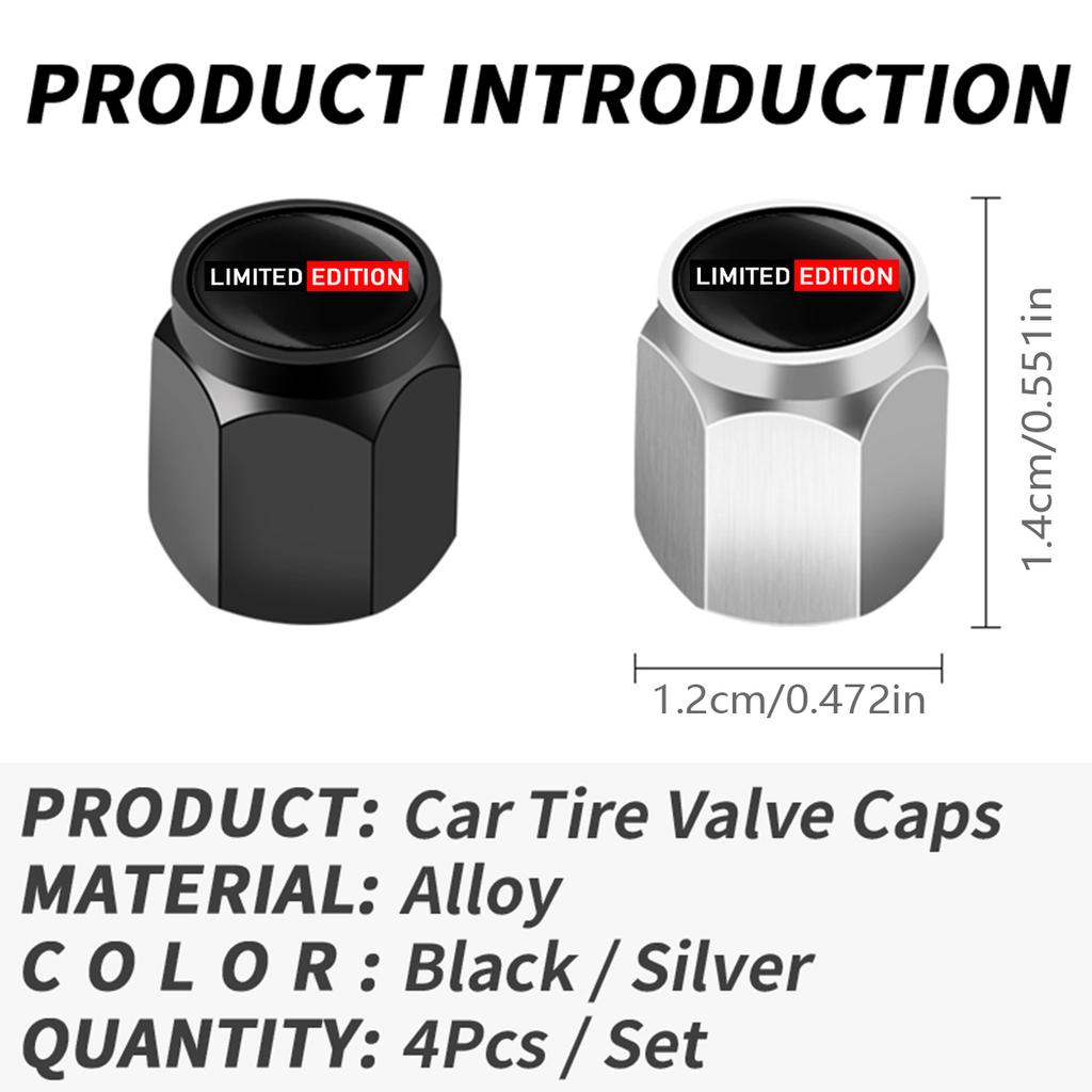 Autoreifenventilkappen Auto Luftventilkappen Druckventilkappen für Toyota Lexus für Nissan für Chevrolet für Hyundai für KIA