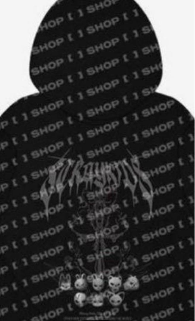 

[USED] SKZOO Darkness EVIL Dominate Soul Unconventional Hoodie