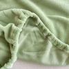 WOSTAR Winter warm milk velvet fitted sheet elastic mattress protector cover thermal thick bed linens 150x190 bedding king size