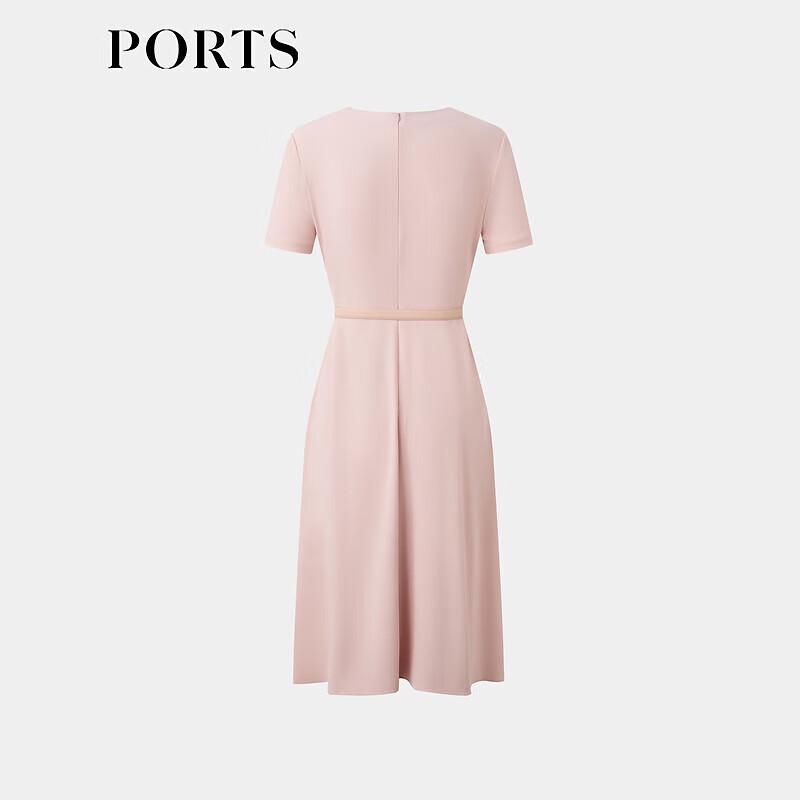 

Женское мини-платье с V-образным вырезом и поясом от PORTS XS