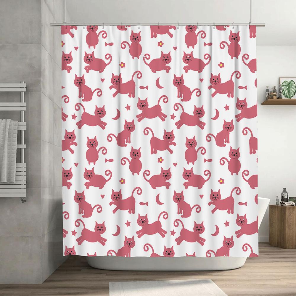 Tende da doccia per casa per bagno tessuto impermeabile Stile nordico moderno Tende da bagno tenda da doccia 180x200