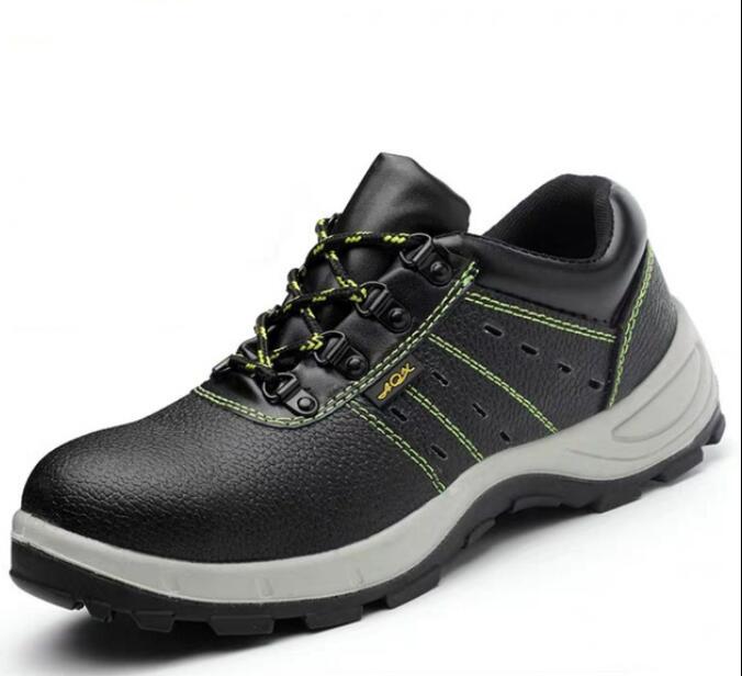 

Зимние защитные ботинки, мужские защитные ботинки со стальным носком, рабочие кожаные ботинки, непромокаемые ботинки, водонепроницаемые мужские ботинки H521 35