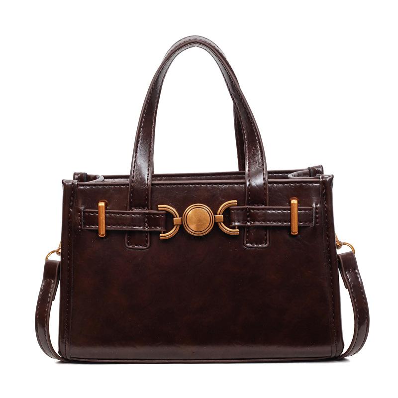 Fashionable and High-end Texture Handbag, Casual and Simple Korean-style Single-shoulder Crossbody Bag Casually