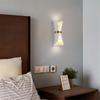 Simple E27 Indoor Wall Lamps Black/White Body Bedroom Bedside Lamp Living Room Aisle Corridor Lighting Modern Wall Light 85-265V