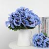 32cm Fake Flowers Flowers Bundle Faux Pansy Flowers Artificial Pansy Flowers  Home Decoration