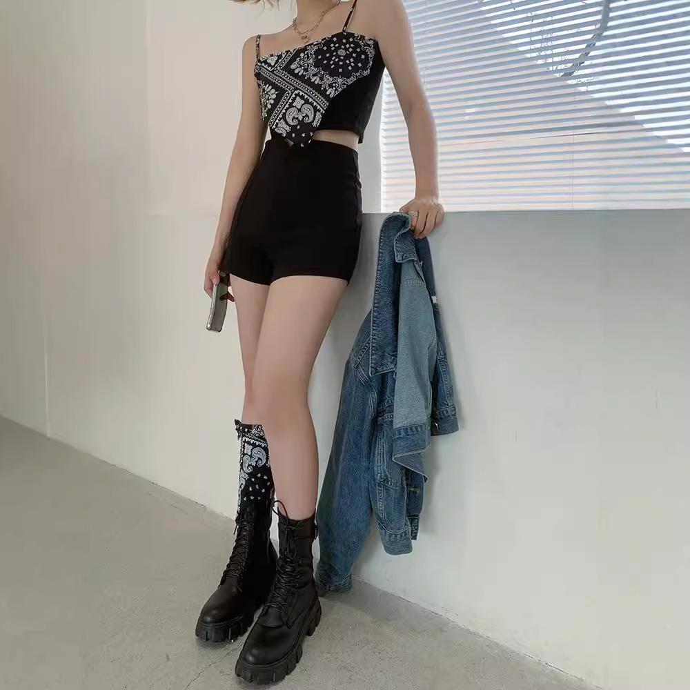 2023 Summer Women's High Waist Slimming Wide-Leg Casual Shorts