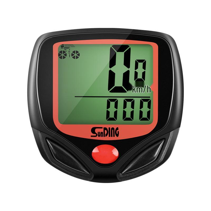 Shundong 548B Wireless Bicycle Speedometer with Night Light for Mountain Biking