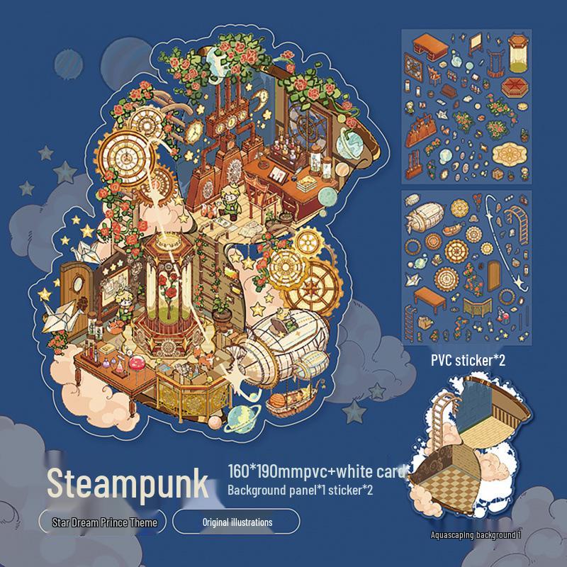 Mr. Paper Fairy Tale Book Series Flat Stickers - DIY Student Fun Pack