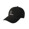 Deodeulimeo Washed Casual Logo Ball Cap - Black