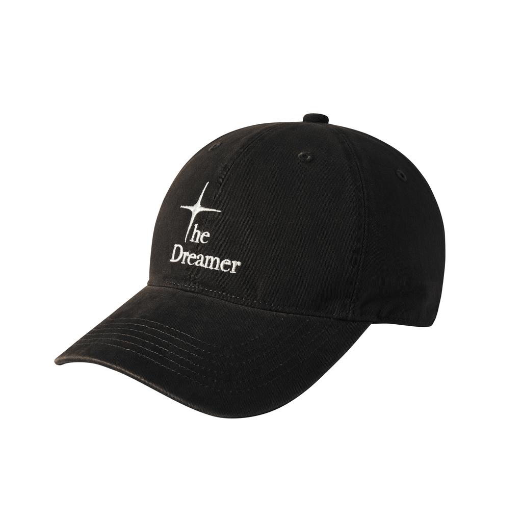 Deodeulimeo Washed Casual Logo Ball Cap - Black