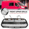 Matt Svart Främre Stötfångargrill med LED passar för Ford Transit MK8 2015-2018 Raptor