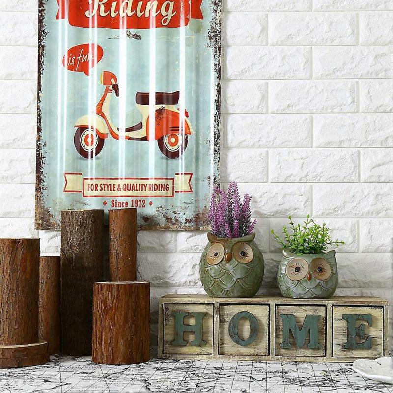 Ceramics Plants Pots Owl Decorative Ceramic Crafts for 1 Small Clay Pot