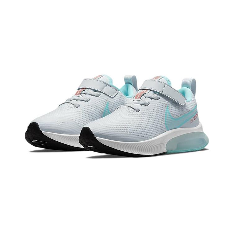 Nike Air Zoom Arcadia Low Top Kids' Running Shoes Gray Blue Children Aged 3 7 Years Old CK0714-014