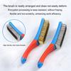 Durable Metal Wire Cleaning Brush MultiPurpose For Polishing Removing Rust Dirt On Antiques Metal Wire