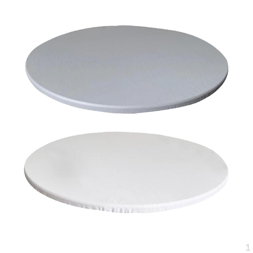 

2 чехла на круглый стол с эластичным краем, скатерть, 36 дюймов