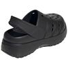 adidas Adilette Platform Clog Triple Black Women Sneakers Core-Black JP9577