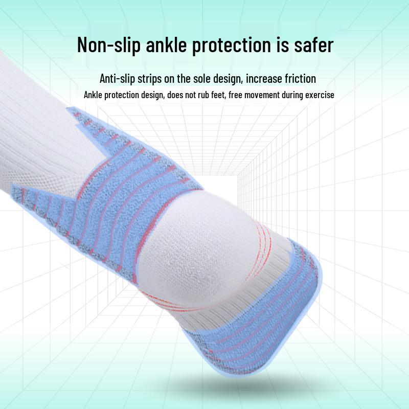 Men's Cross-Border Elite Basketball Socks: Breathable, Non-slip, Sweat-absorbing Mid-calf Sports Socks