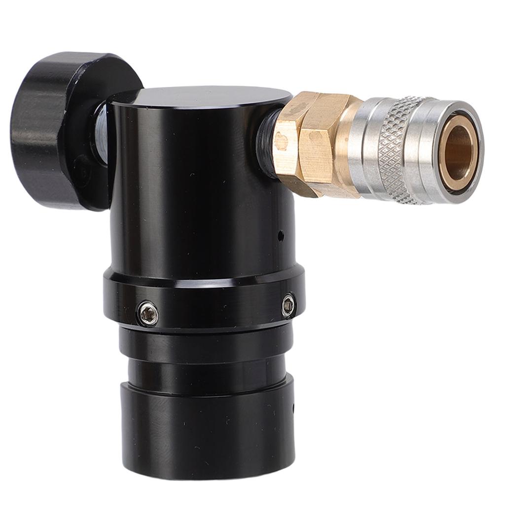 Mini CO2 Regulator Low Pressure Fast Refresh Pressure Regulator Input Thread G1 2 14 Output 20psi to 200psi Adjustable
