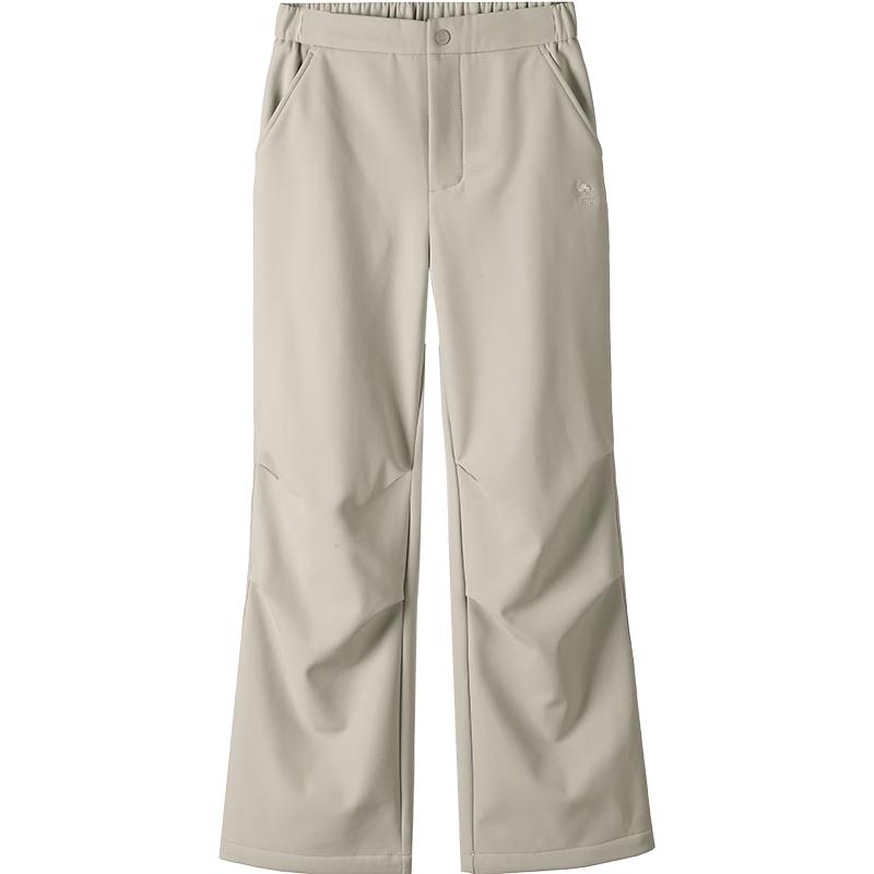 Camel Fleece-Lined Outdoor Water-Repellent Sport Pants