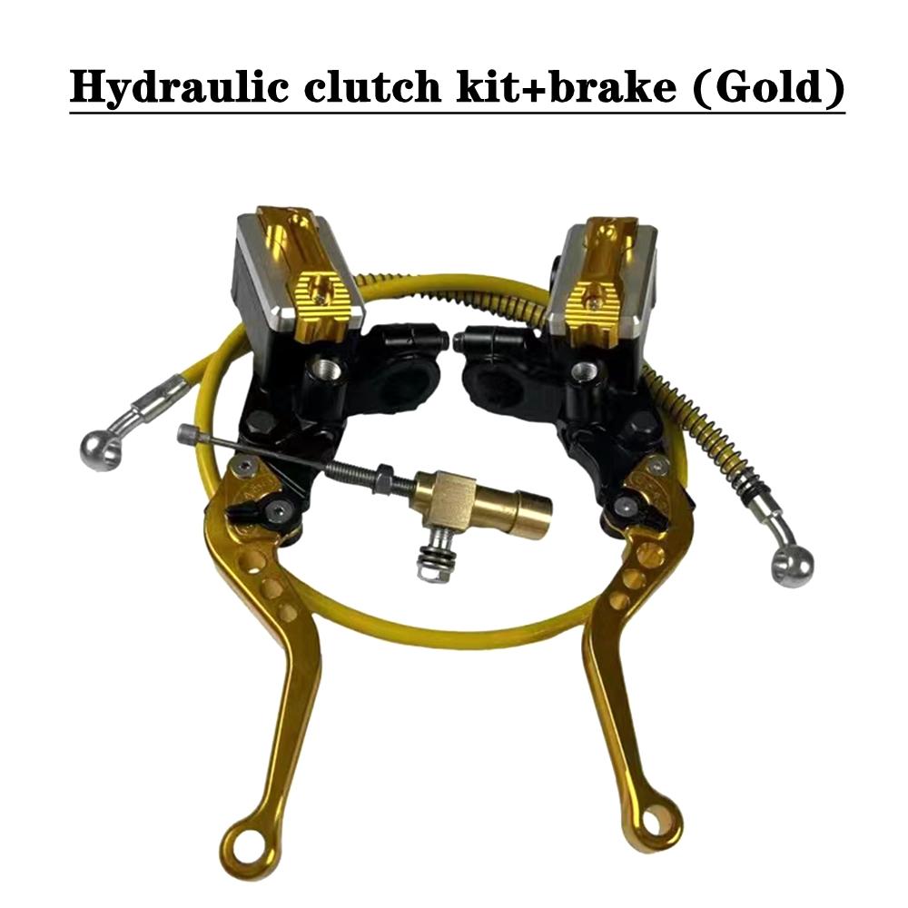 14MM Motorcycle Hydraulic Clutch Brake Master Cylinder Lever Oil Hose Kit For Racing Honda Yamaha Kawasaki Moto Dirt Pit Bike