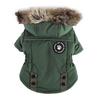 Winter & Autumn Windproof Padded Dog Vest Hoodie for Schnauzer and French Bulldog