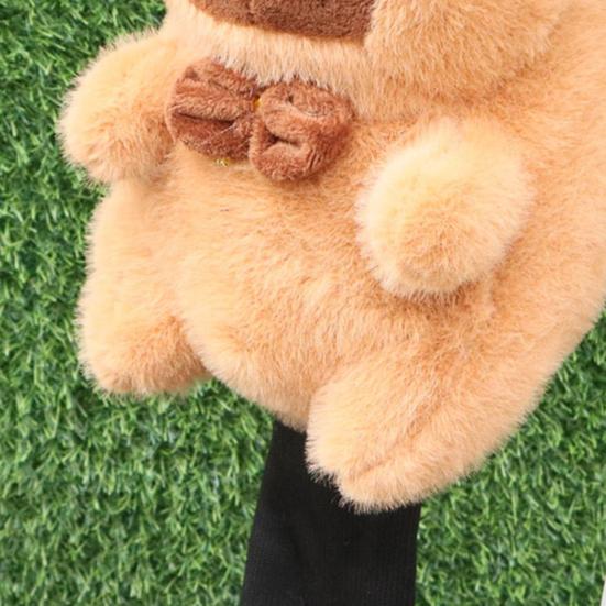 Husă de Pluș pentru Capul Clubului de Golf Capibara Păpușă Animal de Pluș Husă Protectoare pentru Capul Driverului de Lemn de Golf Accesorii de Golf Cadou pentru Bărbați Femei Golfer