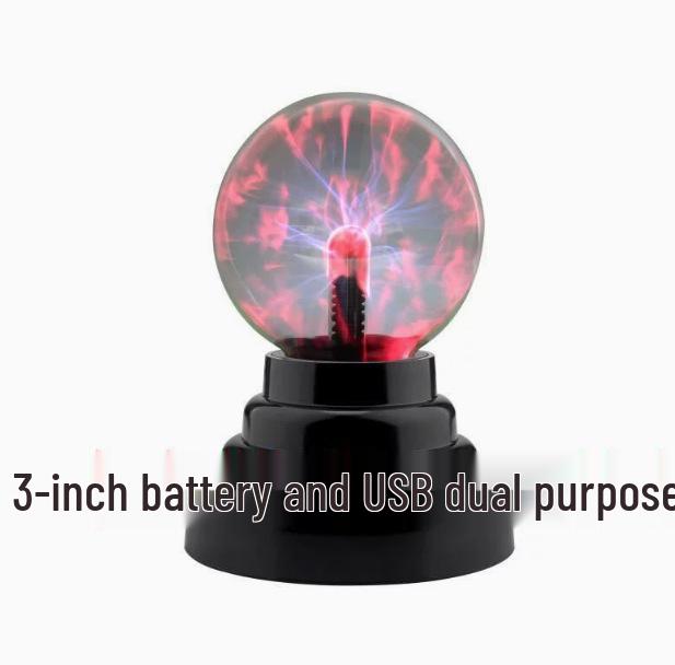 Creative 3-inch Ion Ball USB Magic Touch Night Light 5-inch