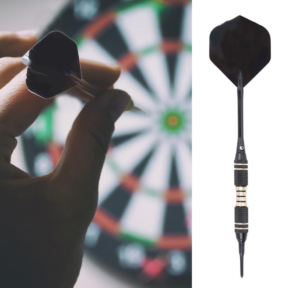 Sport Game Professional Quality Dart Pure Copper Nickel Black Soft Dart Set Accessory