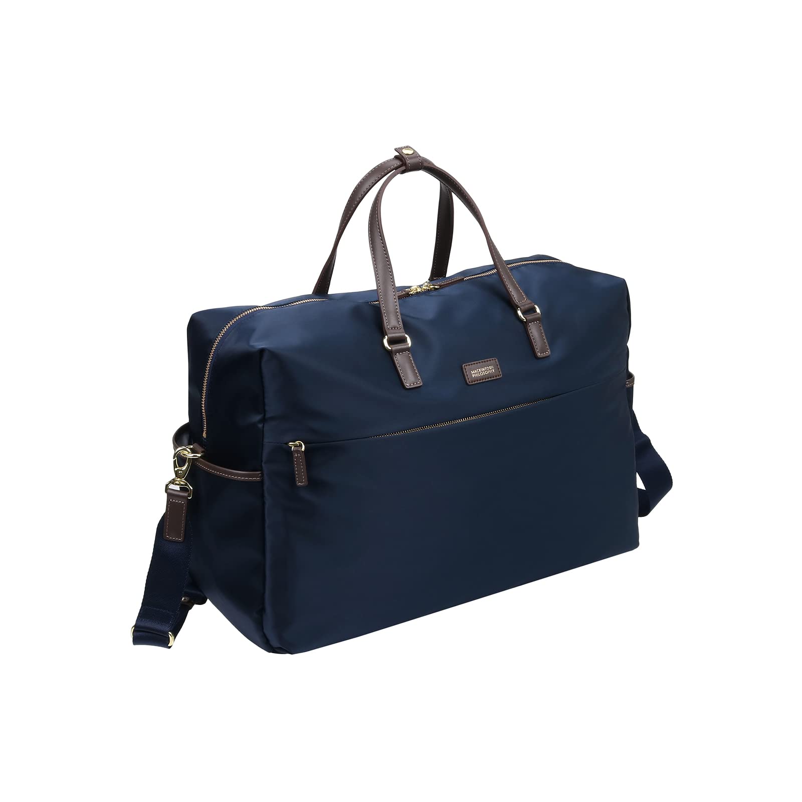 

Boston bag 26L for nights with setup function Teflon coating with back pocket Navy [Mackintosh Philosophy] 1-2 [Amelia 2] No.68097