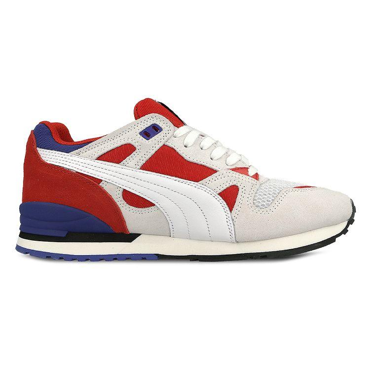 Puma Duplex Streetblock Trendy Color Block Shock Absorption Slip Resistant Durable Low Top Marathon Running Shoes Unisex Sneaker 363137-01