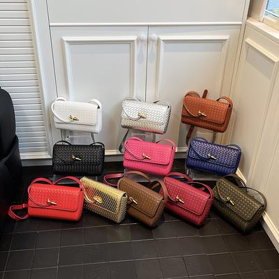 Personality Trend Bag Women's Summer New Fashion Texture Handbag Shoulder Crossbody Woven Women's Bag
