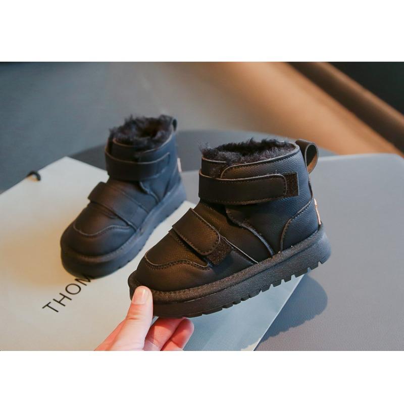 New winter girls' plush thick cotton shoes