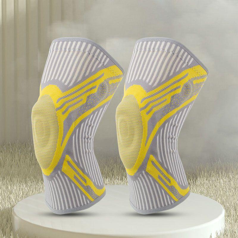 

Sports Knee Protectors Unisex Knee Warmers for Basketball Fitness Skipping Running Knee Support XL