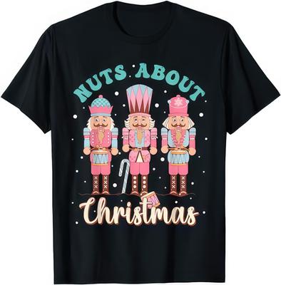 Nuts About Christmas Shirt • Funny Holiday Attitude Tee • Festive Xmas Humor T Shirt