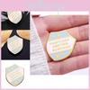 Stylish Shield Shape Enamel Badge Brooch For Trendy Professional Achievements Unisex