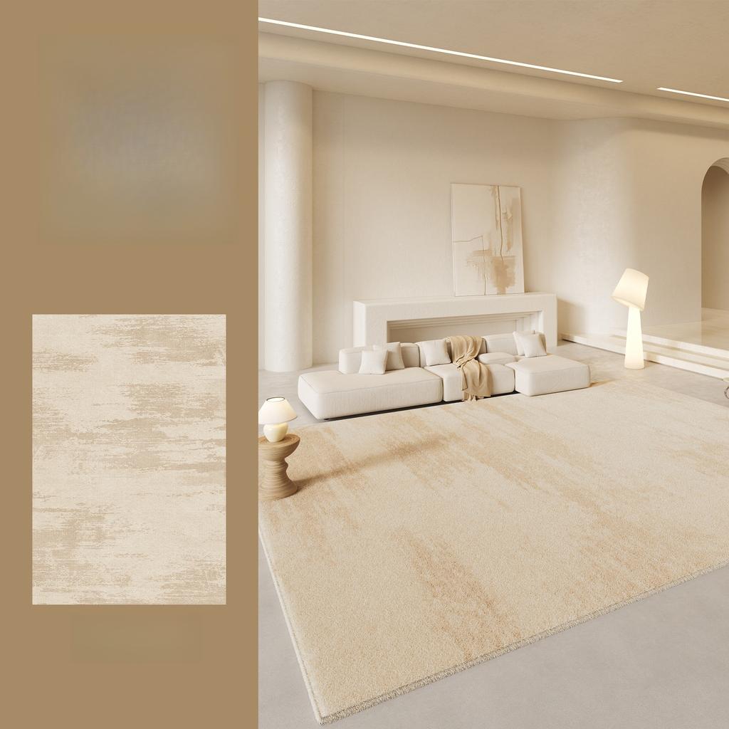 Cream Style Living Room Decoration Washable Carpet Large Area Rugs for Bedroom Thick Plush Lounge Floor Mat Home Fluffy Soft Rug