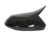 black OX Horn Car Rearview Mirror Cover Trim For Toyota Corolla -2026