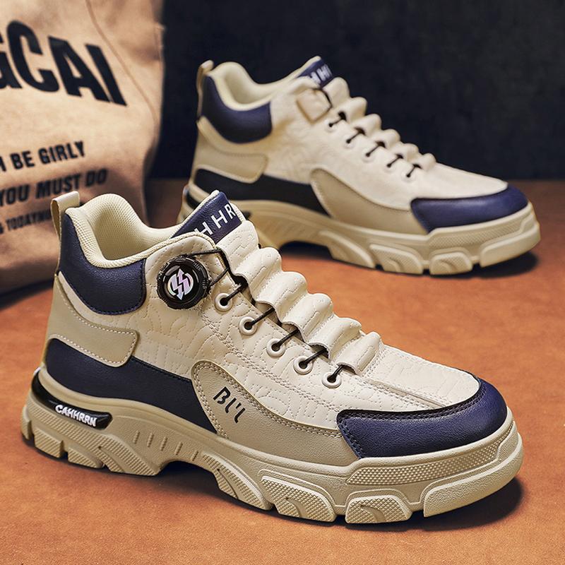 

Fashion CYYTL Mens Boots Casual Shoes Cowboy Winter Combat Tactical Motorcycle Chelsea Ankle Leather Work Outdoor Hiking Designer Luxury 44