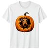 Airedale Terrier Pumpkin TShirt Airedale Terrier Dogs Halloween Gift For Him