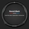 For Citroen C1 C2 C3 C4 C5 C6 C8 VTS Xsara C-Crosser Berlingo Jumpy Breathable Leather Car Steering Wheel Cover Auto Accessories