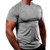 Ανδρικό Αθλητικό T-shirt με Στρογγυλή Λαιμόκοψη, Διαπνέον, Απορροφητικό Ιδρώτα, Γρήγορου Στεγνώματος, Καθημερινό, Εξωτερικού Χώρου, Γυμναστικής, Ευέλικτο, Κοντομάνικο