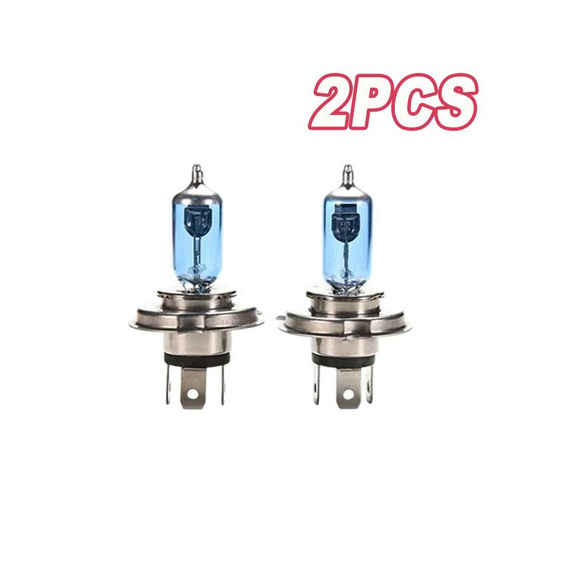 

2-10 шт. 100 Вт 12 В супер яркая галогенная лампа белая противотуманная фара универсальная H4 автомобильная фара защита от УФ-излучения автомобильные аксессуары